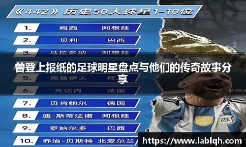 曾登上报纸的足球明星盘点与他们的传奇故事分享